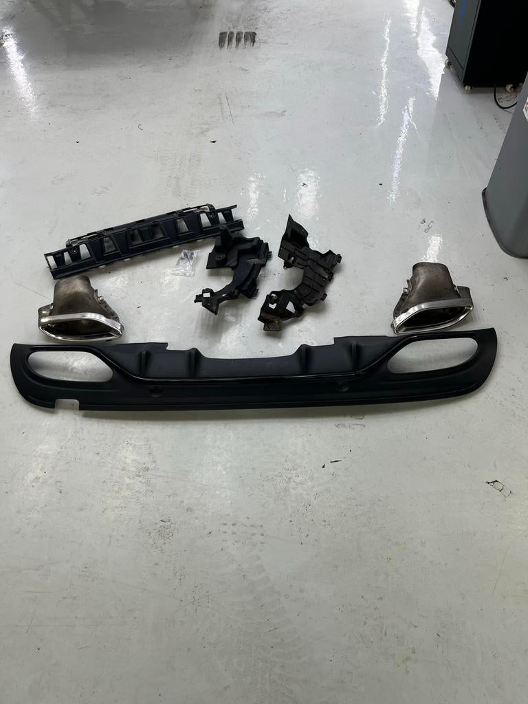 Mercedes C-klasse 2019 Diffuser met uitlaatstukken, Auto-onderdelen, Ophalen of Verzenden, Gebruikt, Mercedes-Benz