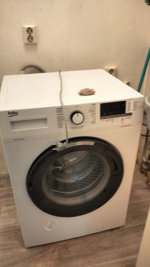 Beko wasmachine 8kg, 6 tot 8 kg, Ophalen of Verzenden, 1200 tot 1600 toeren, 85 tot 90 cm