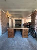 Antiek dubbelzijdig partnerdesk bureau, Ophalen