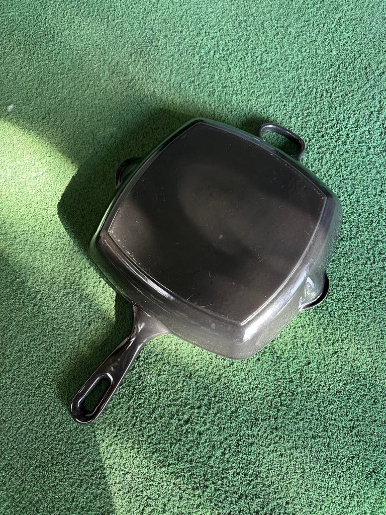 Royal Kempen & Begeer Gietijzeren Grilpan (1x gebr, 0% Dreft, Gebruikt, Ophalen of Verzenden, Koekenpan of Braadpan, Gietijzer