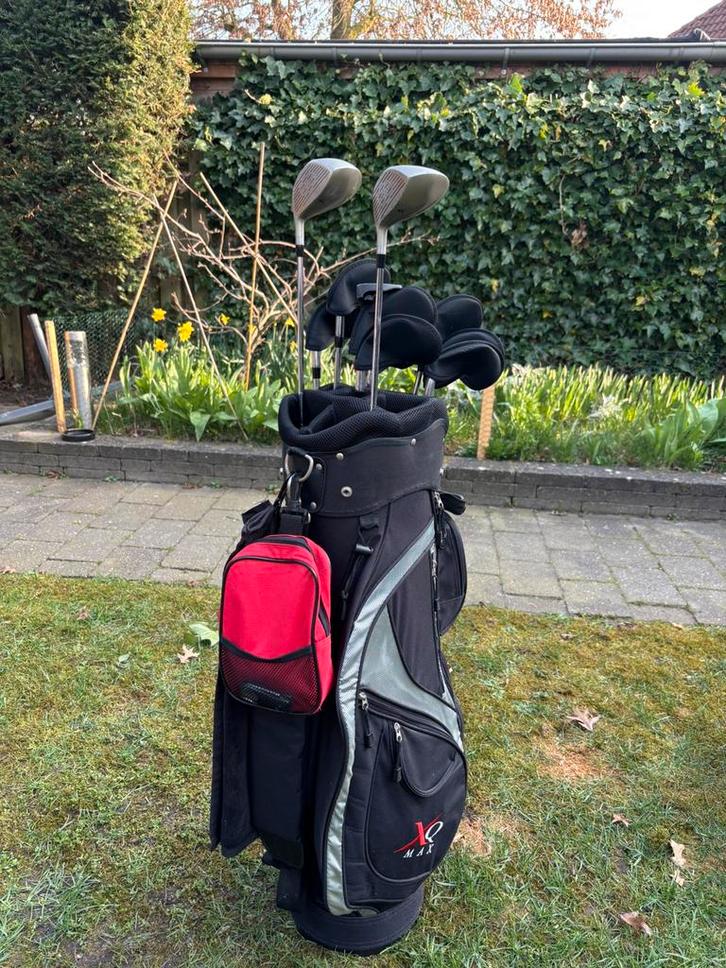 Nette en complete set van het merk Apron, Sport en Fitness, Golf, Zo goed als nieuw, Tas, Ophalen of Verzenden