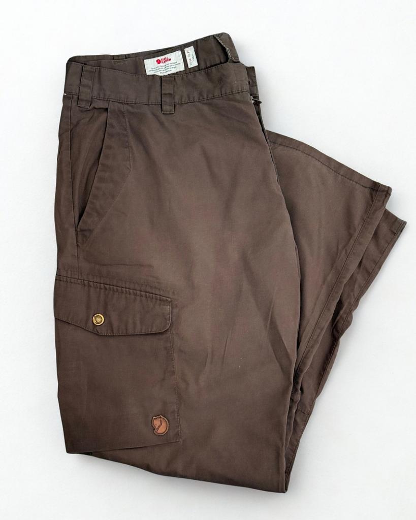 Fjällräven Karl Pro G-1000 broek Donkerbruin Heren EU 54, Ophalen of Verzenden, Zo goed als nieuw, Maat 52/54 (L), Bruin