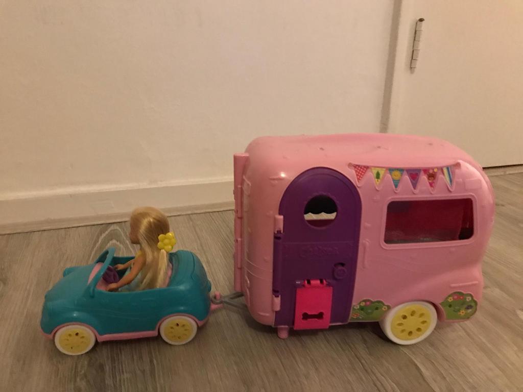 Chelsea camper + auto, Ophalen of Verzenden, Zo goed als nieuw, Babypop