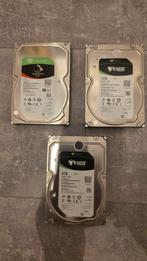 Seagate SATA HDD Bundel: 1TB, 3TB Exos & 4TB IronWolf Pro, Computers en Software, Harde schijven, Intern, Server, Ophalen of Verzenden
