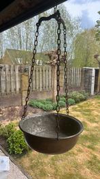 Koperen plantenhanger, Ophalen of Verzenden