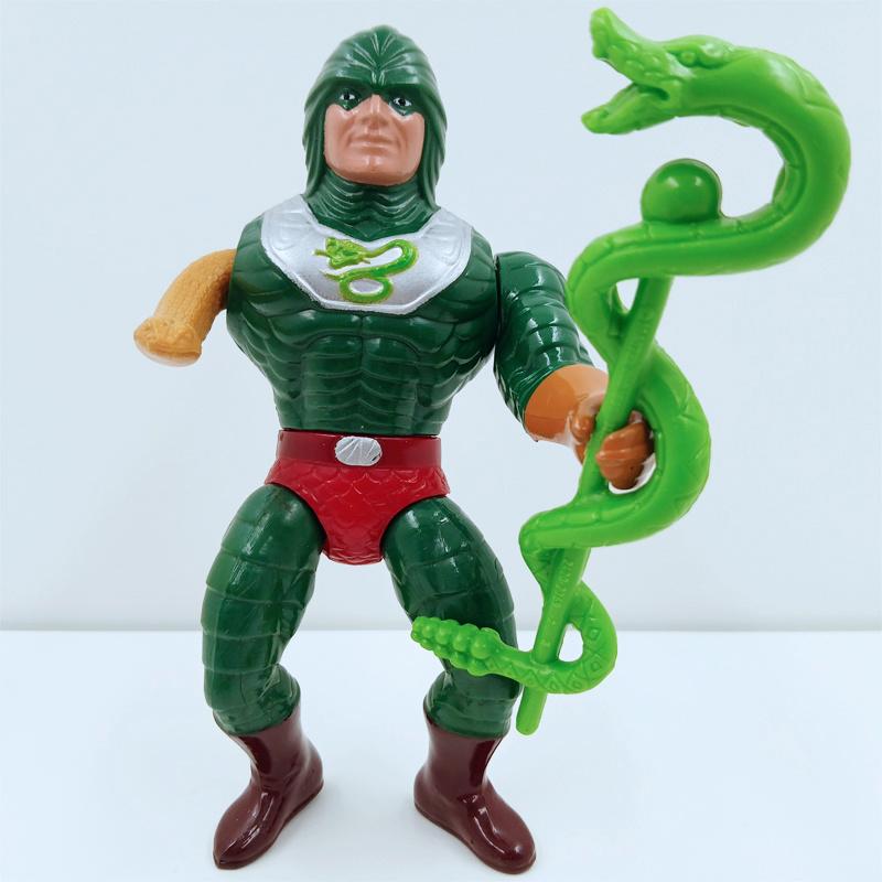 MOTU King Hiss Mattel 1985 Action Figure, Ophalen of Verzenden, Zo goed als nieuw