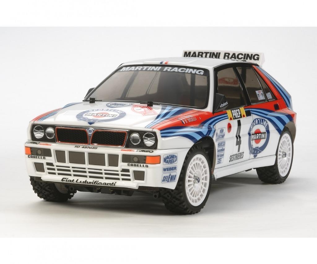 Tamiya Lancia Delta HF Integrale (TT-02) bouwdoos, Hobby en Vrije tijd, Modelbouw | Radiografisch | Auto's, Ophalen of Verzenden