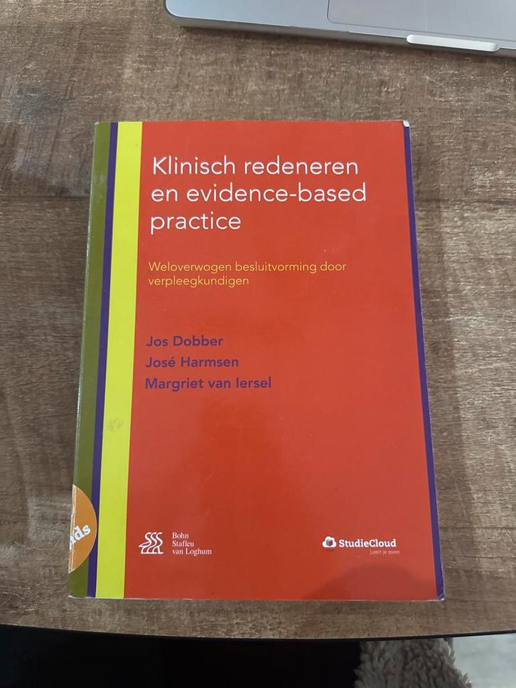 Klinisch Redeneren & Evidence-Based Practice, Boeken, Studieboeken en Cursussen, Gelezen, HBO, Alpha, Ophalen of Verzenden