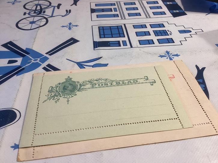 No4101 postblad 3cent Wilhelmina lang haar Heb ook van Neder, Postzegels en Munten, Postzegels | Eerstedagenveloppen, Onbeschreven