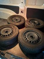 Winterbanden + Velgen VW Caddy 195/65 R15, 15 inch, Banden en Velgen, 195 mm, Bestelwagen