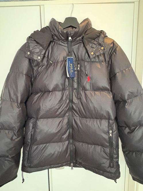 Polo Ralph Lauren Gorham donsjack – maat M, Kleding | Heren, Jassen | Winter, Nieuw, Maat 48/50 (M), Zwart, Verzenden