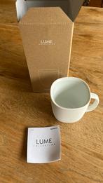 Lume mug  Nespresso 2 stuks in doos nieuw, Ophalen of Verzenden, Zo goed als nieuw, Effen, Kop(pen) en/of Schotel(s)