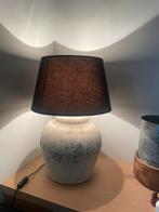 Stijlvolle Kruiklamp met Zwarte Lampenkap, Ophalen, Zo goed als nieuw, Rond, 50 cm of meer