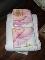 Snoozing Flanellen Dekbedovertrek lits-jumeaux, Dekbedovertrek, Ophalen of Verzenden, Roze, Nieuw