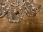 6 kandelaars kristal model tulp Amalfi, Ophalen of Verzenden, Kristal