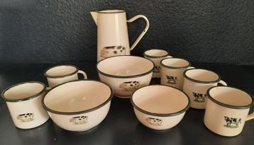10 delig emaille set  beschikbaar voor biedingen