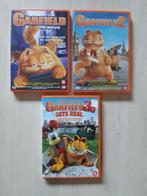 Garfield 1 + 2 + 3 : Als set voor 5,00  ( 3 Dvd's ), Alle leeftijden, Ophalen of Verzenden, Zo goed als nieuw, Overige genres