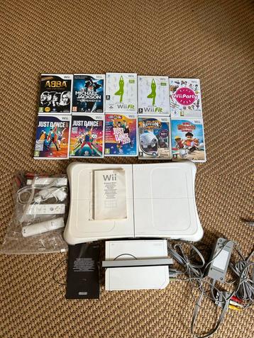 Nintendo Wii met Balance Board en Games beschikbaar voor biedingen