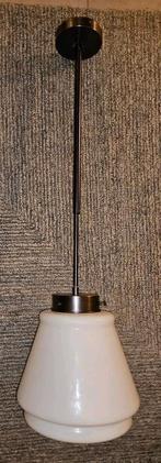 Plafond lamp met gispen kap, Huis en Inrichting, Lampen | Plafondlampen, Ophalen, Gebruikt, Overige materialen