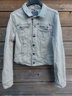 Lichtgrijs spijkerjasje maat S New Star, Kleding | Dames, Jassen | Zomer, Ophalen of Verzenden, Zo goed als nieuw, Grijs