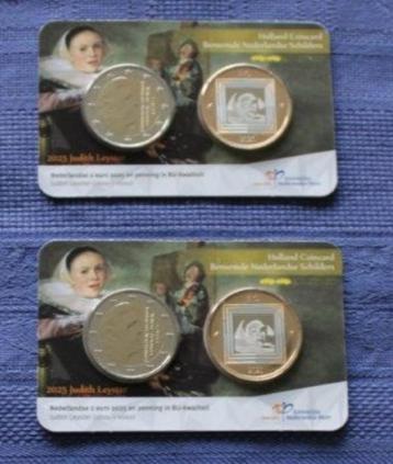 2x Holland coin fair coincard 2025 - no 00942 + 00943 beschikbaar voor biedingen