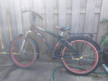 Jongensfiets – zwart/rood – opknapper - 24inch - Batavus beschikbaar voor biedingen
