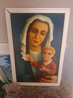 Arthur Nols - Jezus en Maria Schilderij, Ophalen of Verzenden