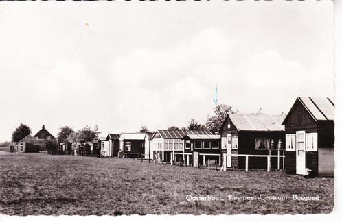 OOSTERHOUT,- Kampeercentrum,,Bosgoed''  12-09, Verzamelen, Ansichtkaarten | Nederland, Gelopen, Noord-Brabant, 1940 tot 1960, Verzenden