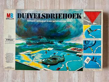 Duivelsdriehoek, MB spellen - vintage Bordspel beschikbaar voor biedingen