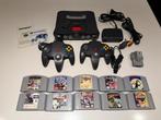 Nintendo 64 + Expansion Pak , 2 controllers & 10 games, Ophalen of Verzenden, Gebruikt, Met 2 controllers, Met games