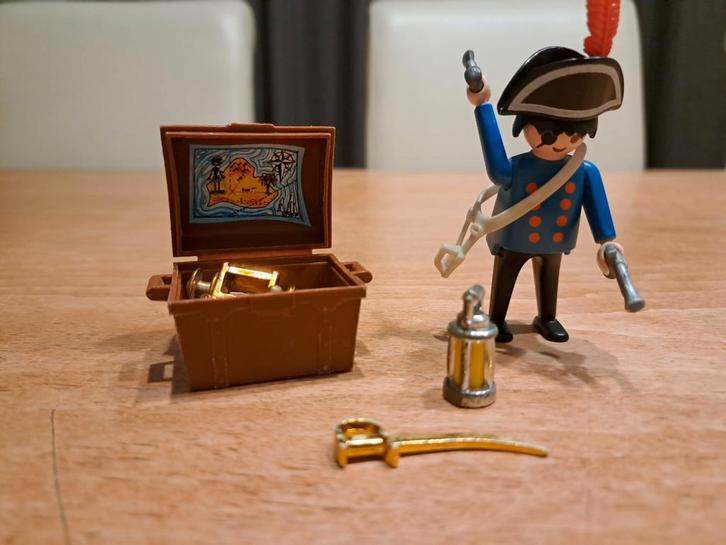 Playmobil Piraat met Schatkist, Kinderen en Baby's, Speelgoed | Playmobil, Ophalen of Verzenden