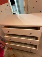 ‘Hemnes’ Ladekast 3 Lades, Ophalen, 100 tot 150 cm, 50 tot 100 cm, Zo goed als nieuw