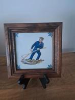 Tichelaar makkum tegel t1, Antiek en Kunst, Antiek | Wandborden en Tegels, Ophalen of Verzenden