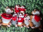 AH hamster knuffels Valentijn set van 7 stuks, Ophalen, Zo goed als nieuw, Overige typen