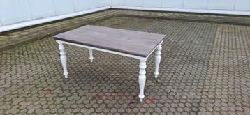 Massief houten eettafel (Fleur)
