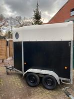 🖤Black Friday🖤2 X Nette Wesco 1,5 p B-rijbewijs BOVAG!, Ophalen, Gebruikt, Hout, 1½-paards trailer