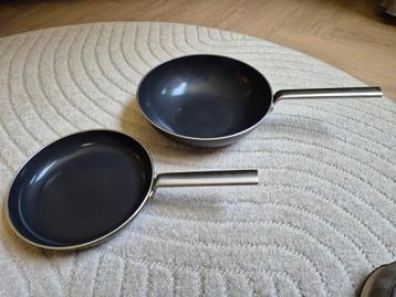 Greenpan pfas free wokpan & koekepan  beschikbaar voor biedingen