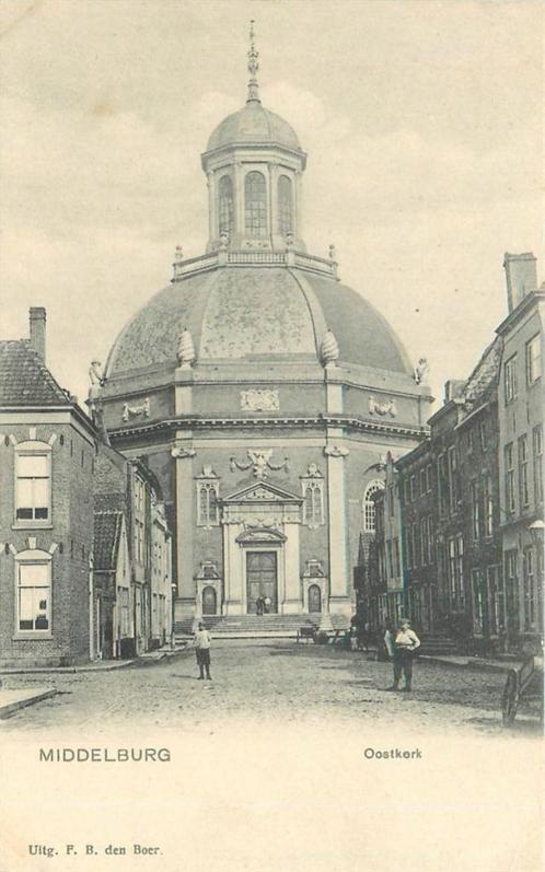 (701-402-001) Middelburg Oostkerk, Verzamelen, Ansichtkaarten | Nederland, Zeeland, Verzenden