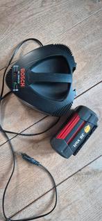 Bosch 36V accu + AL 3640 CV snellader, Doe-het-zelf en Verbouw, Ophalen of Verzenden, Gebruikt