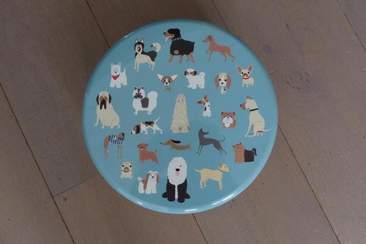Koektrommel honden nieuw, Verzamelen, Blikken, Nieuw, Koek(jes), Overige merken, Ophalen of Verzenden