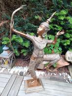 Zeer groot Verguld Bronzen Beeld van "Lord Rama" verfijnd!!, Ophalen of Verzenden