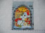 nr. 817 - uitgeknipt 3d plaatje kerst, Ophalen of Verzenden, Nieuw, Kerst, Knipvel