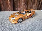 Toyota supra fast & furious weg=pech, Hobby en Vrije tijd, Modelauto's | 1:18, Ophalen of Verzenden, Zo goed als nieuw, Overige merken