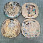 Klimt Borden Set - Der Kuss, Erfüllung, Adele, Erwartung, Ophalen of Verzenden