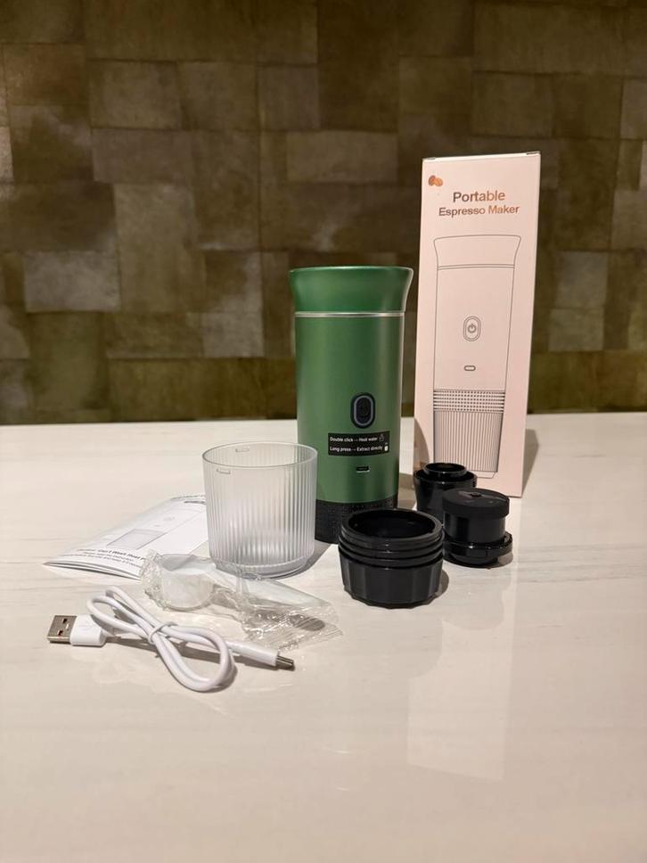 Draagbare Koffie / Espresso / Cupjes Machine – Nieuw in doos, Witgoed en Apparatuur, Koffiezetapparaten, Nieuw, Gemalen koffie