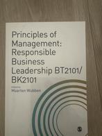 Principles of Management: Responsible Business Leadership, Ophalen of Verzenden, Beta, Zo goed als nieuw, HBO