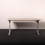 Slingerbureau zit/sta 160x80cm met nieuw blad 72-120cm, Ophalen of Verzenden, In hoogte verstelbaar, Gebruikt, Stabureau