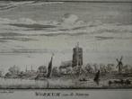 Boekje met 3 gravures zicht op Woudrichem Rademaker, 1750, Verzenden