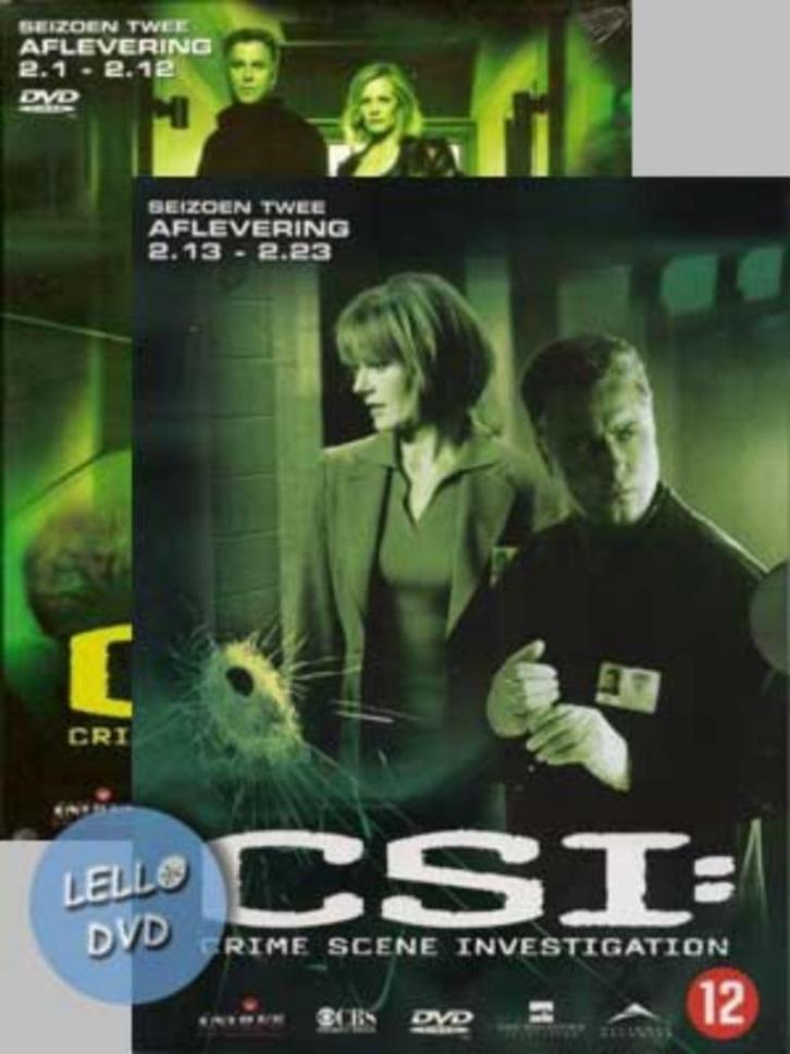CSI: Crime Scene Investigation Las Vegas Seizoen 2 box 1 & 2, Cd's en Dvd's, Dvd's | Tv en Series, Nieuw in verpakking, Thriller