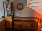 Serie Britt dressoir, tv kast en boekenkast van mango hout, Huis en Inrichting, Kasten | Dressoirs, Ophalen, Overige materialen